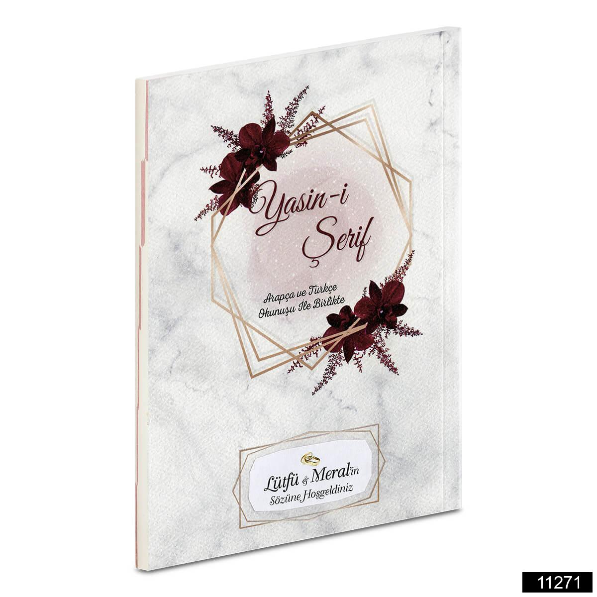 Ahsen Canta Boy 64 Sayfa 3lu Karton Kapak Yasin