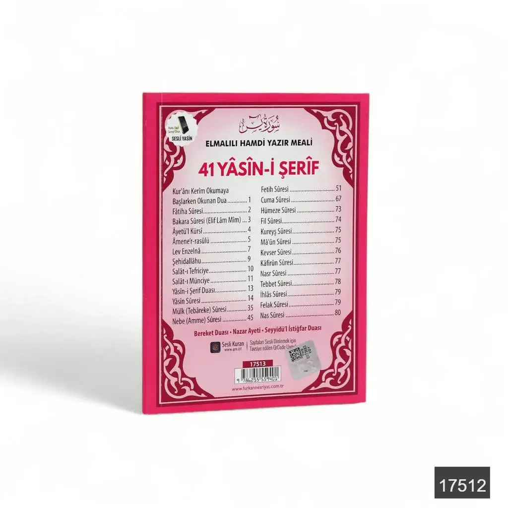 Canta Boy 80 Sayfa 41 Yasin   Elmalili Hamdi Yazir Meali