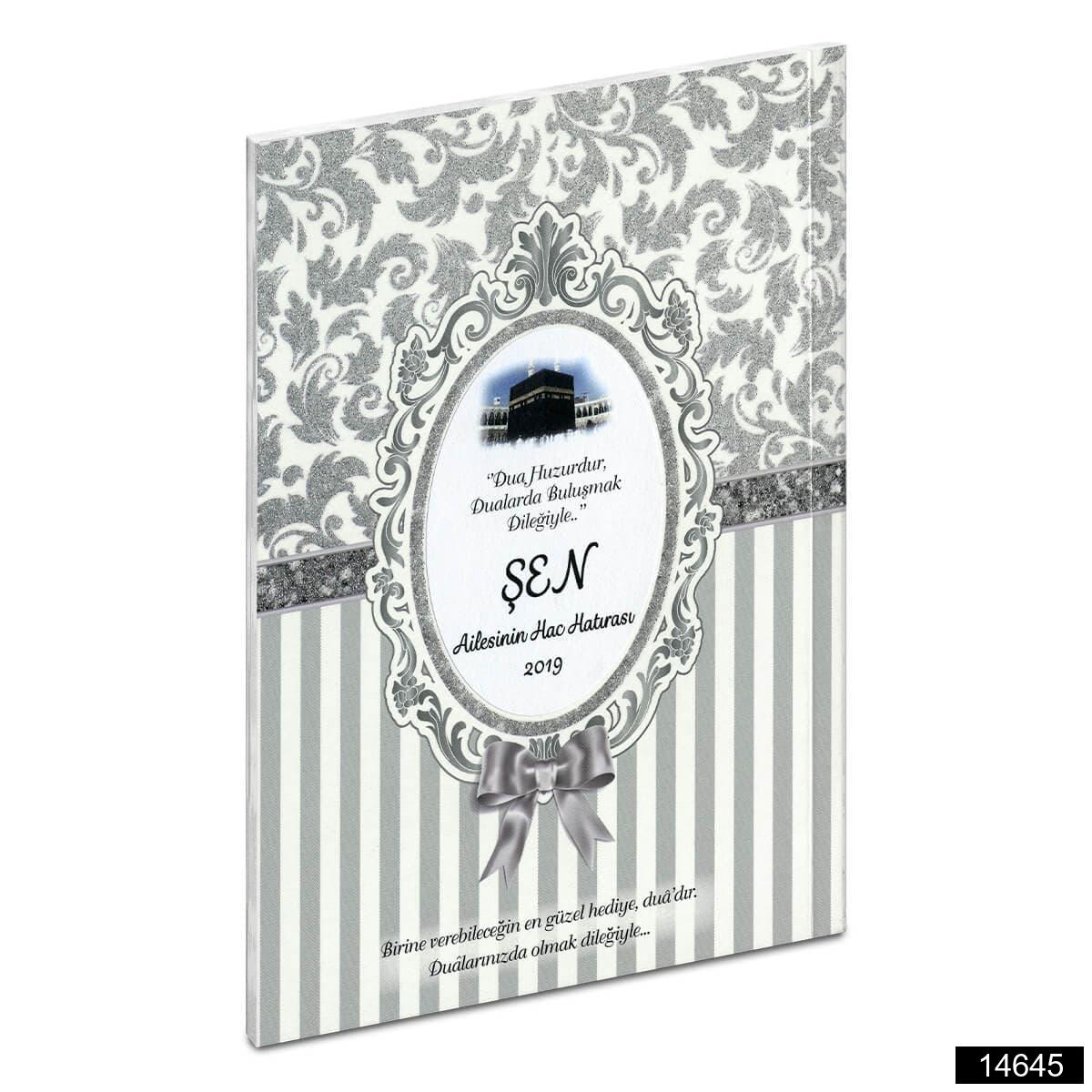 Kardelen Canta Boy 80 Sayfa 3lu Simli Karton Kapak Yasin