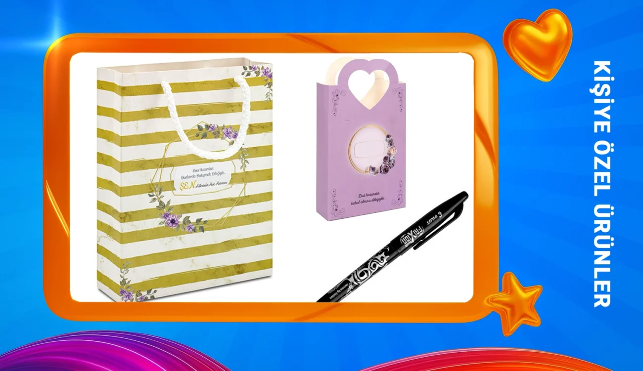 kişiye özel ürünler