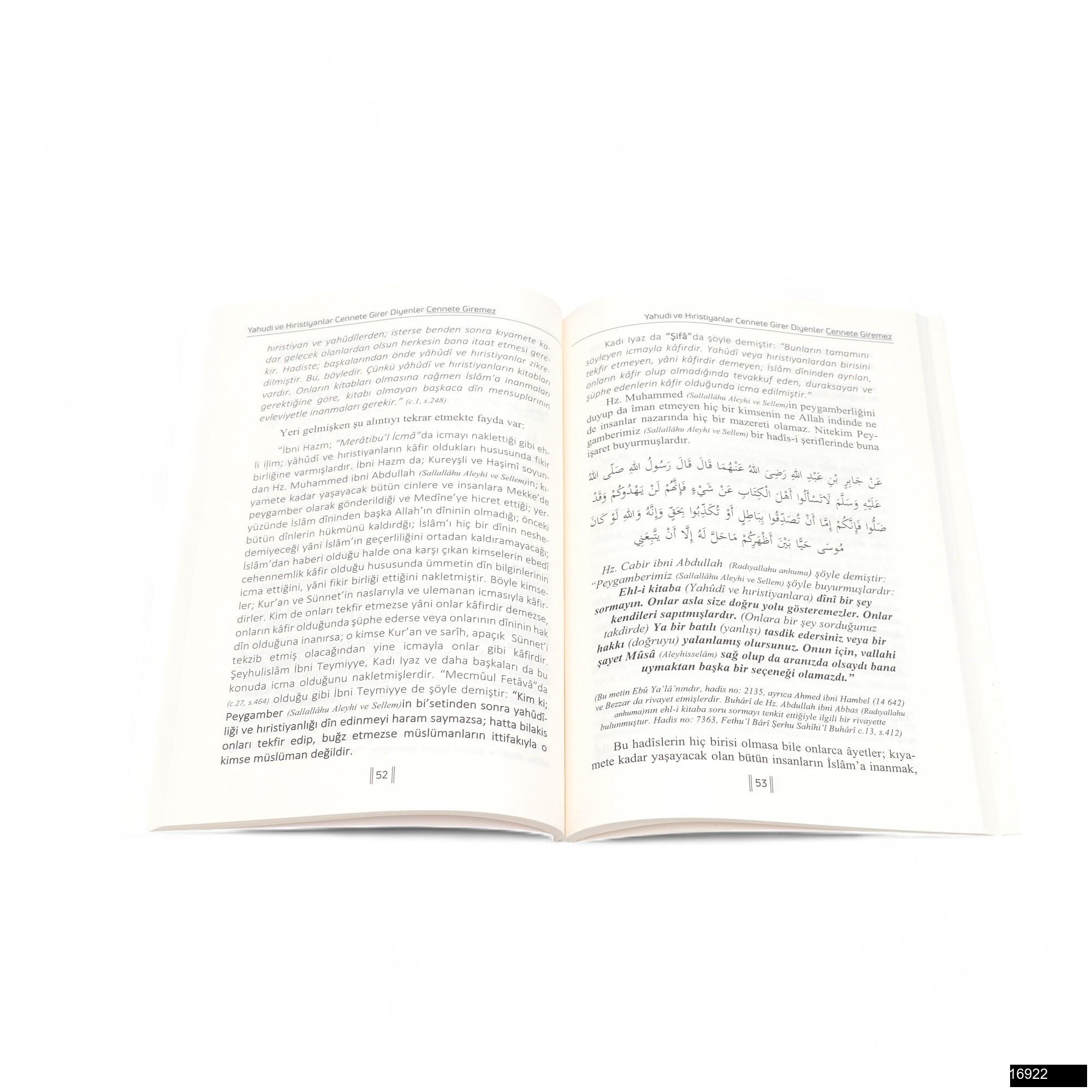 Mustafa Akten Yahudi Ve Hiristiyanlar Cennete Girer Diyenler Cennete Giremez