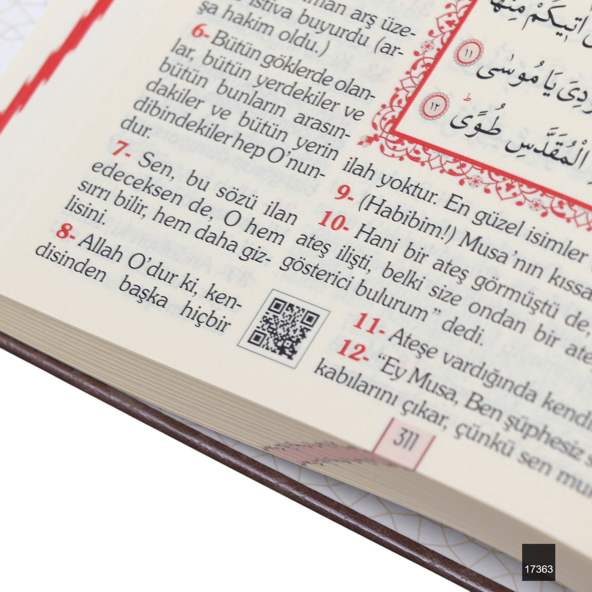 Orta Boy Bilgisayar Hatli Arapca Sivama Kapak Kuran I Kerim Ve Yuce Meali