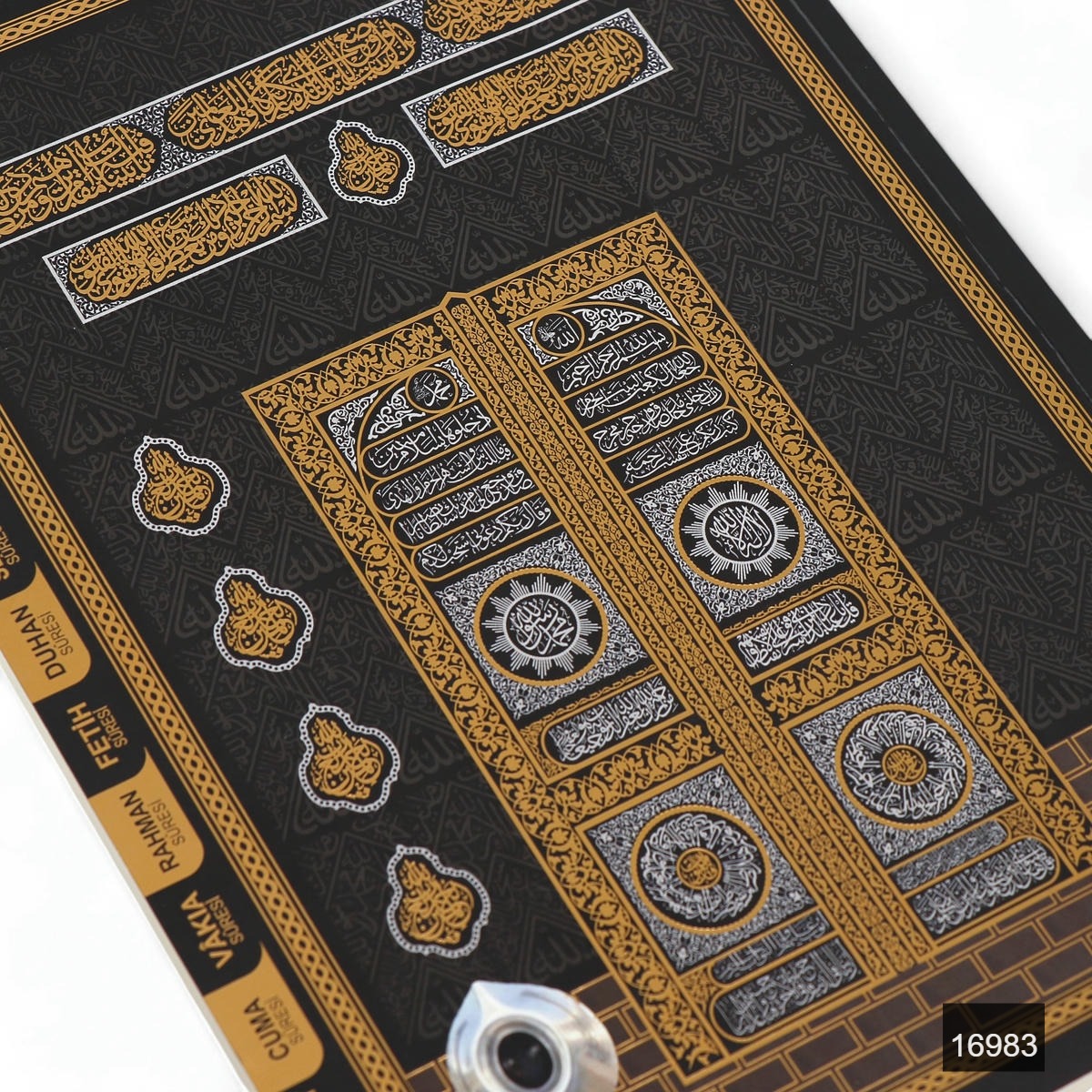 Rahle Boy 192 Sayfa Arapca 8 Ozellikli Varak Baskili Karton Kapak Yasin Kabe