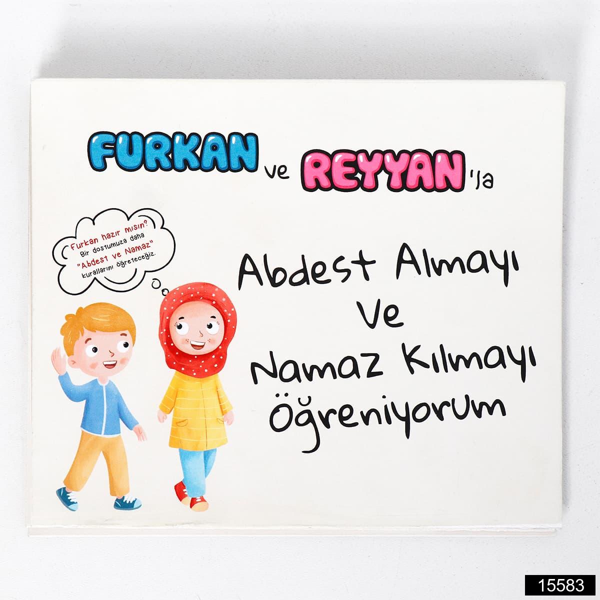 Reyyan Cocuk   Reyyan Furkan   Katlamali Namaz Hocasi Brosuru