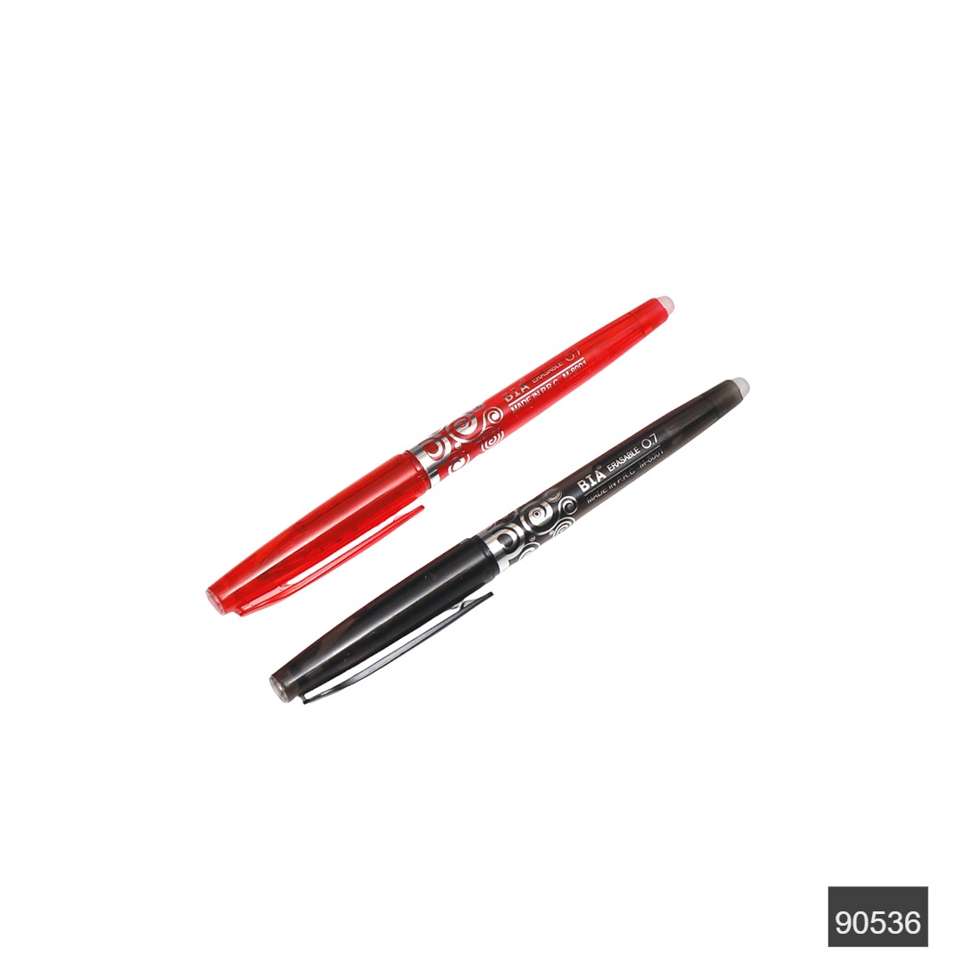 Silinebilir Tukenmez Kalem   1 Adet Kirmizi 1 Adet Siyah