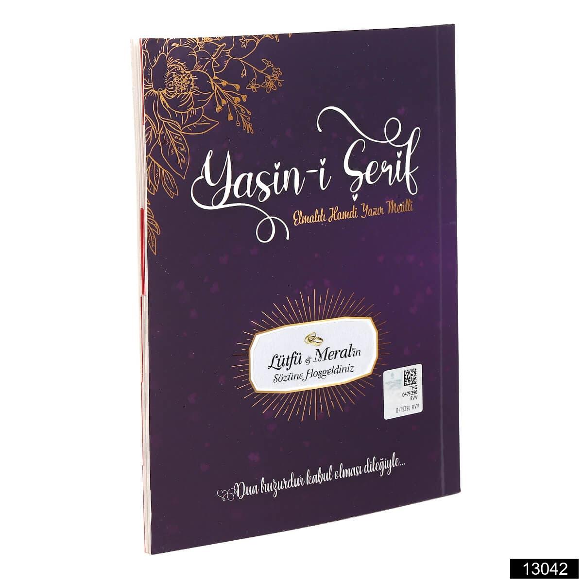 Zumra Canta Boy 32 Sayfa 3lu Karton Kapak Yasin